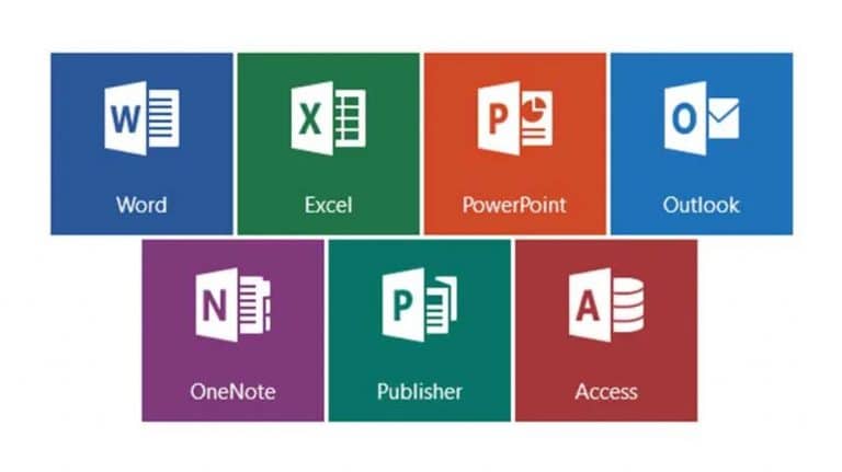 microsoft office 365 app logos