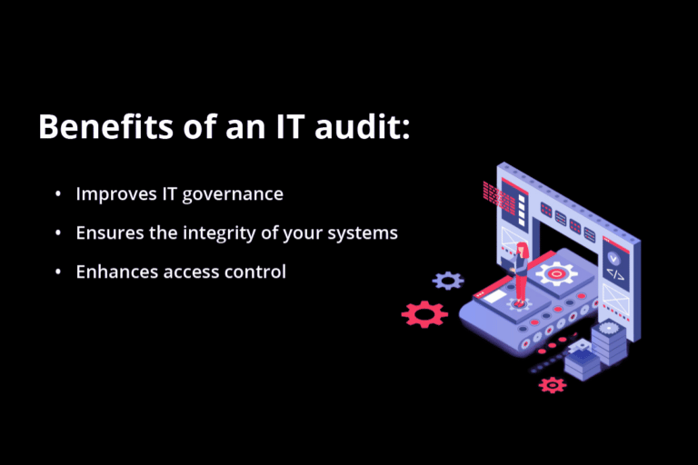 benefits of an IT audit text