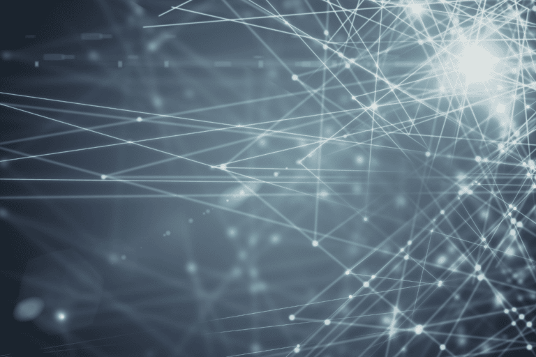 lines abstract network concept