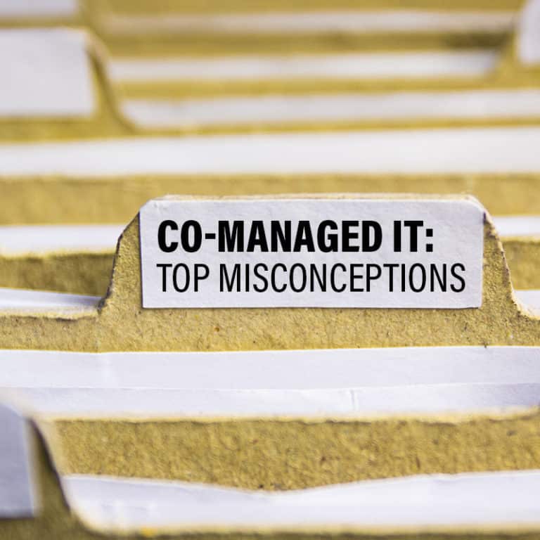 co-managed it top misconceptions